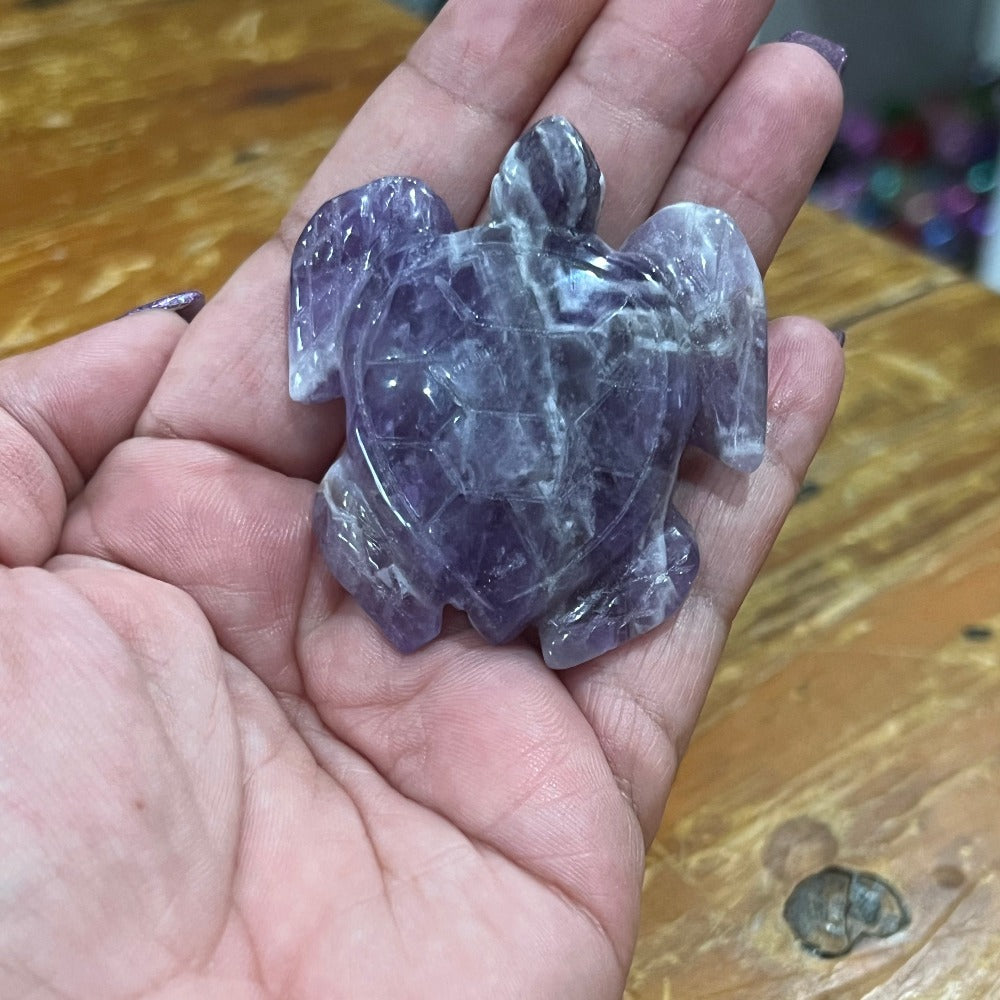 Dream Amethyst Sea Turtle