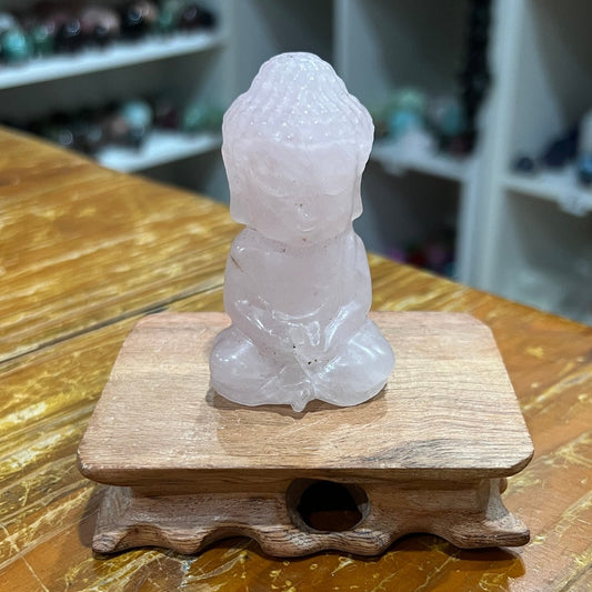 Rose Quartz Buddha