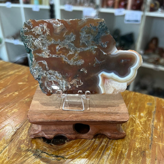 Red Moss Agate Slab