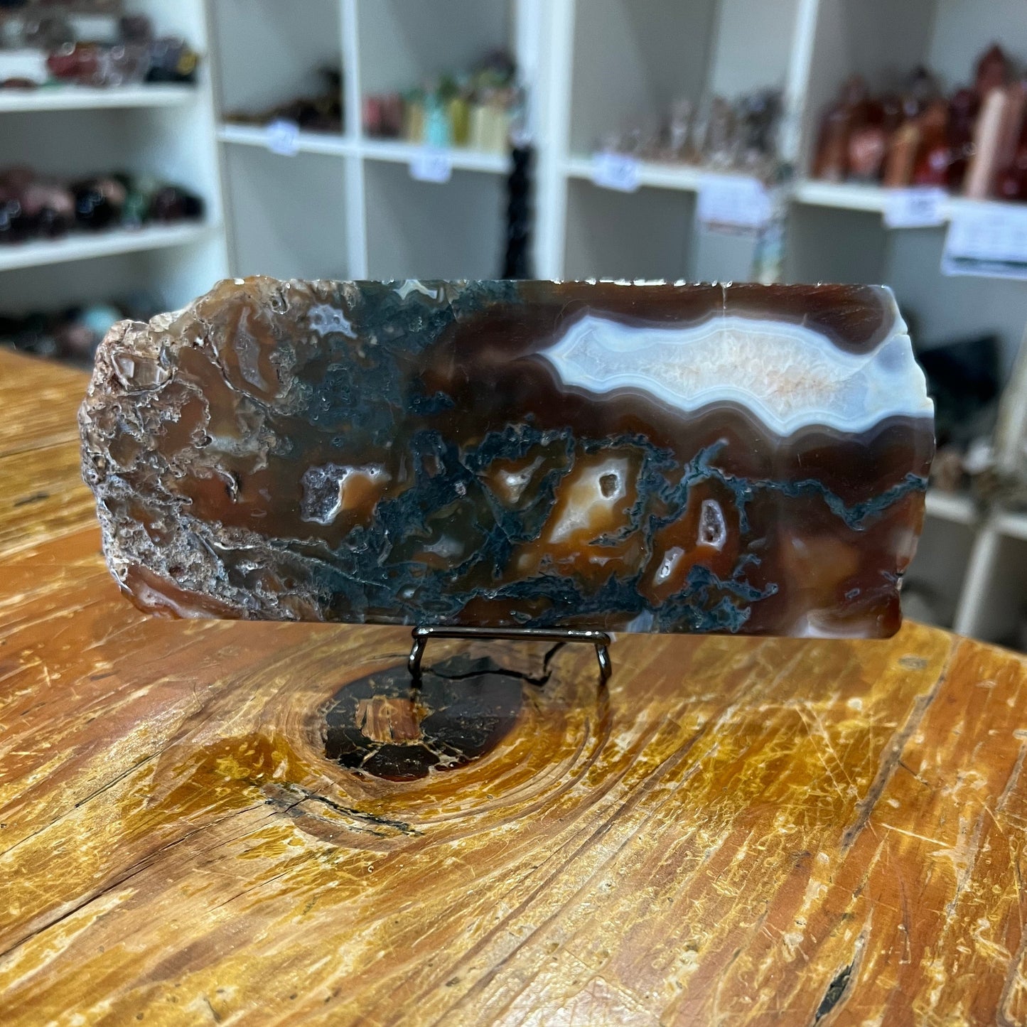 Red Moss Agate Slab