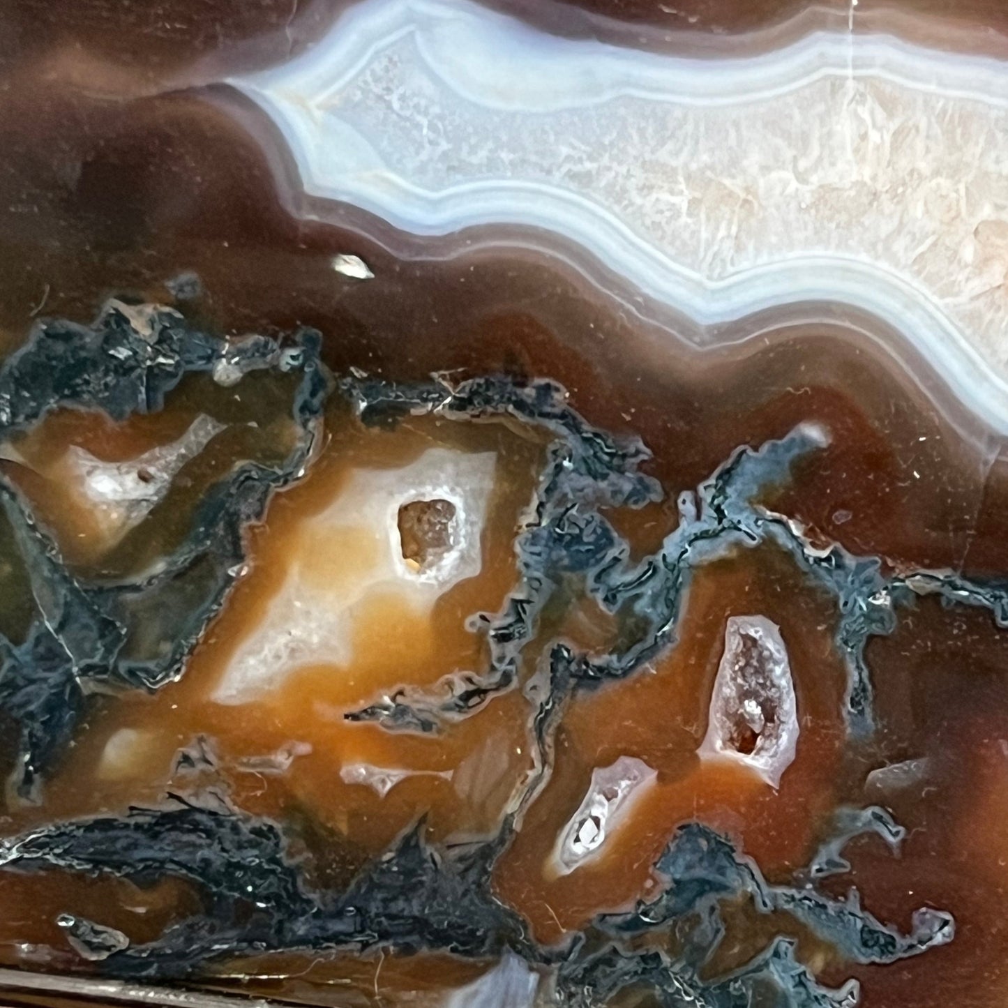 Red Moss Agate Slab