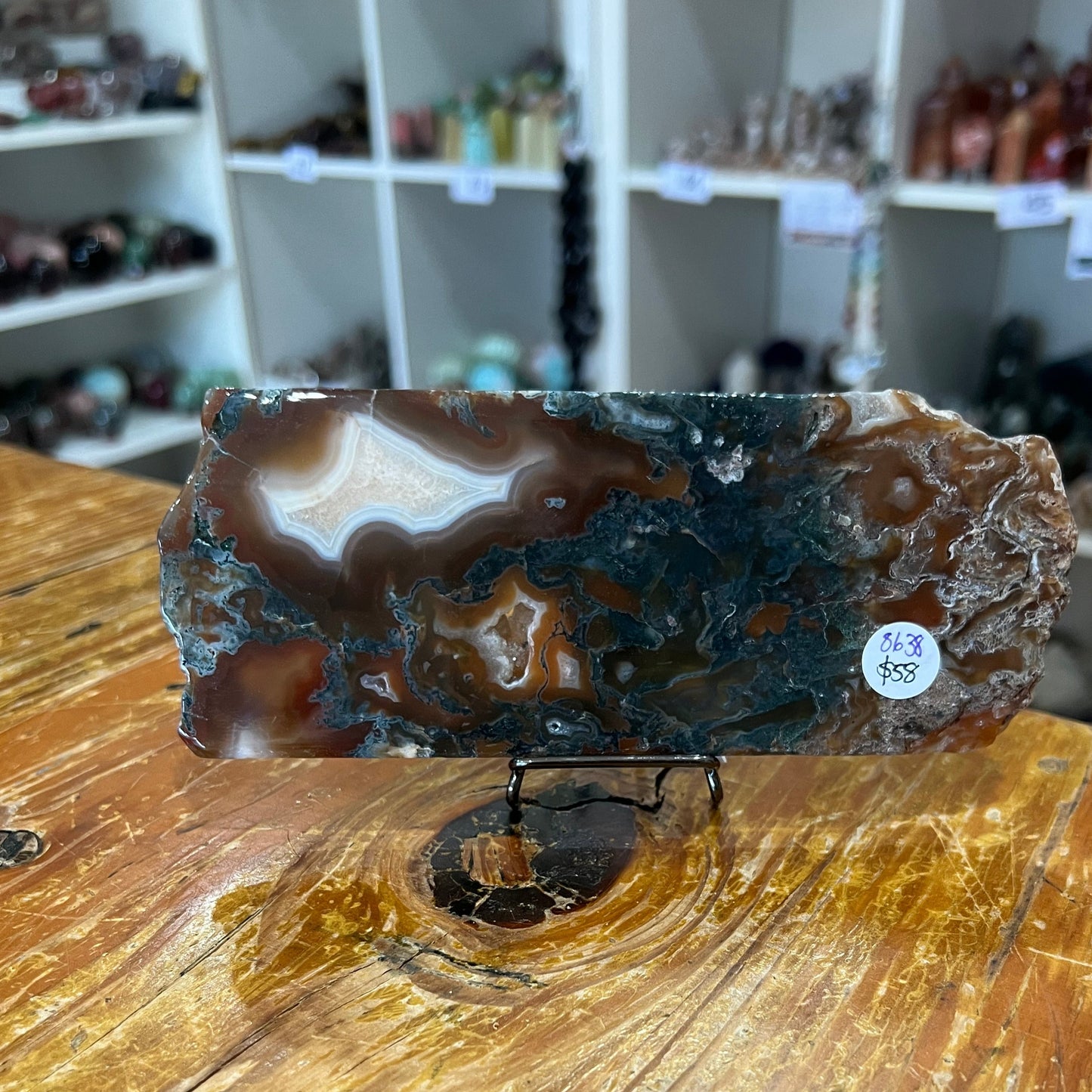 Red Moss Agate Slab