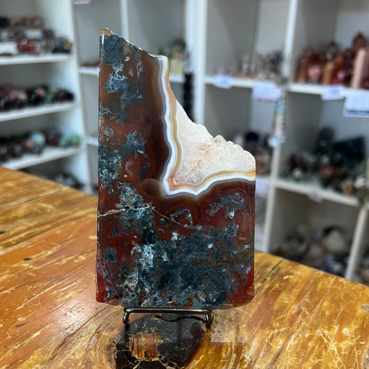 Red Moss Agate Slab