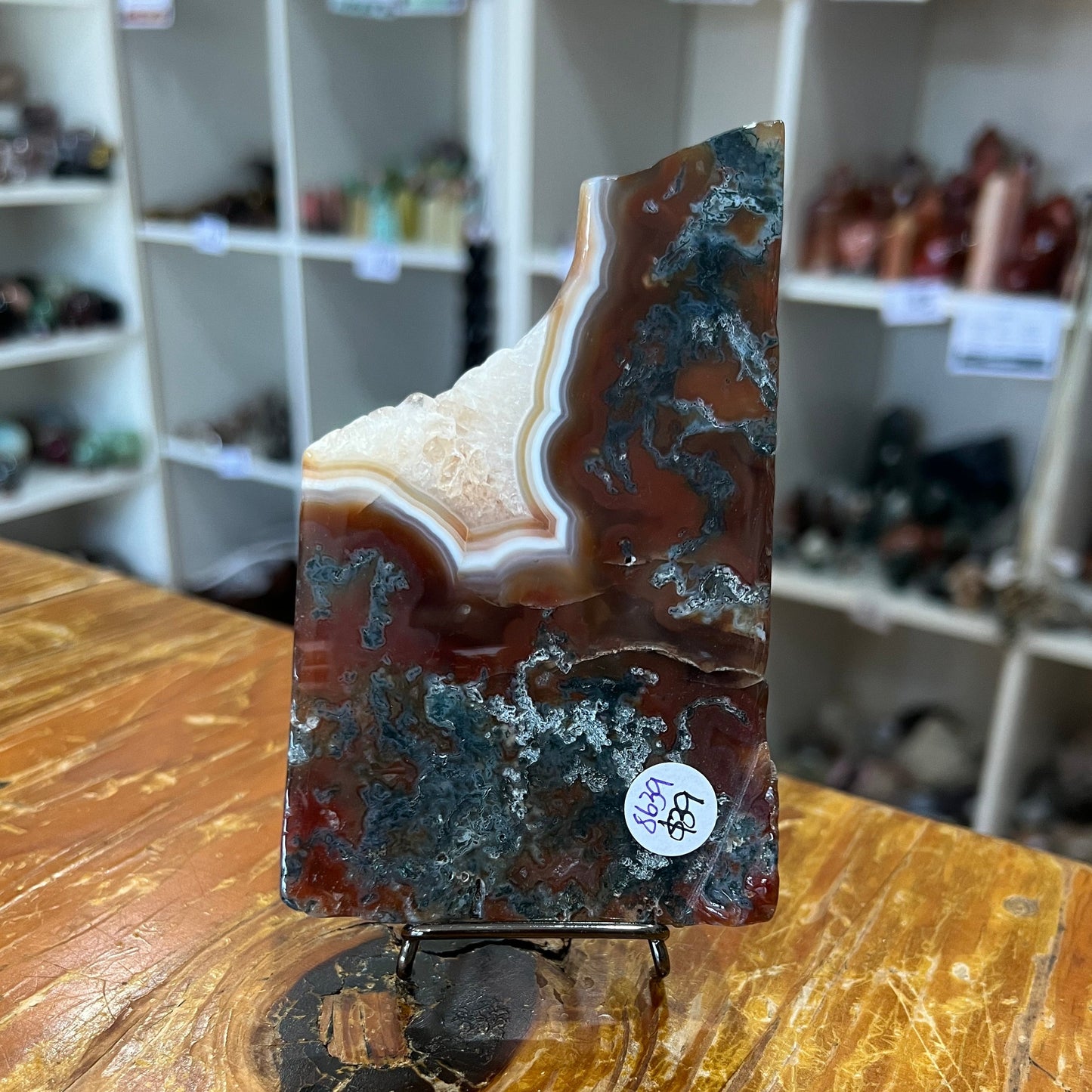 Red Moss Agate Slab