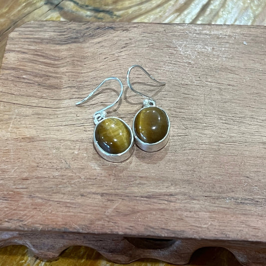 Tiger's Eye Earrings