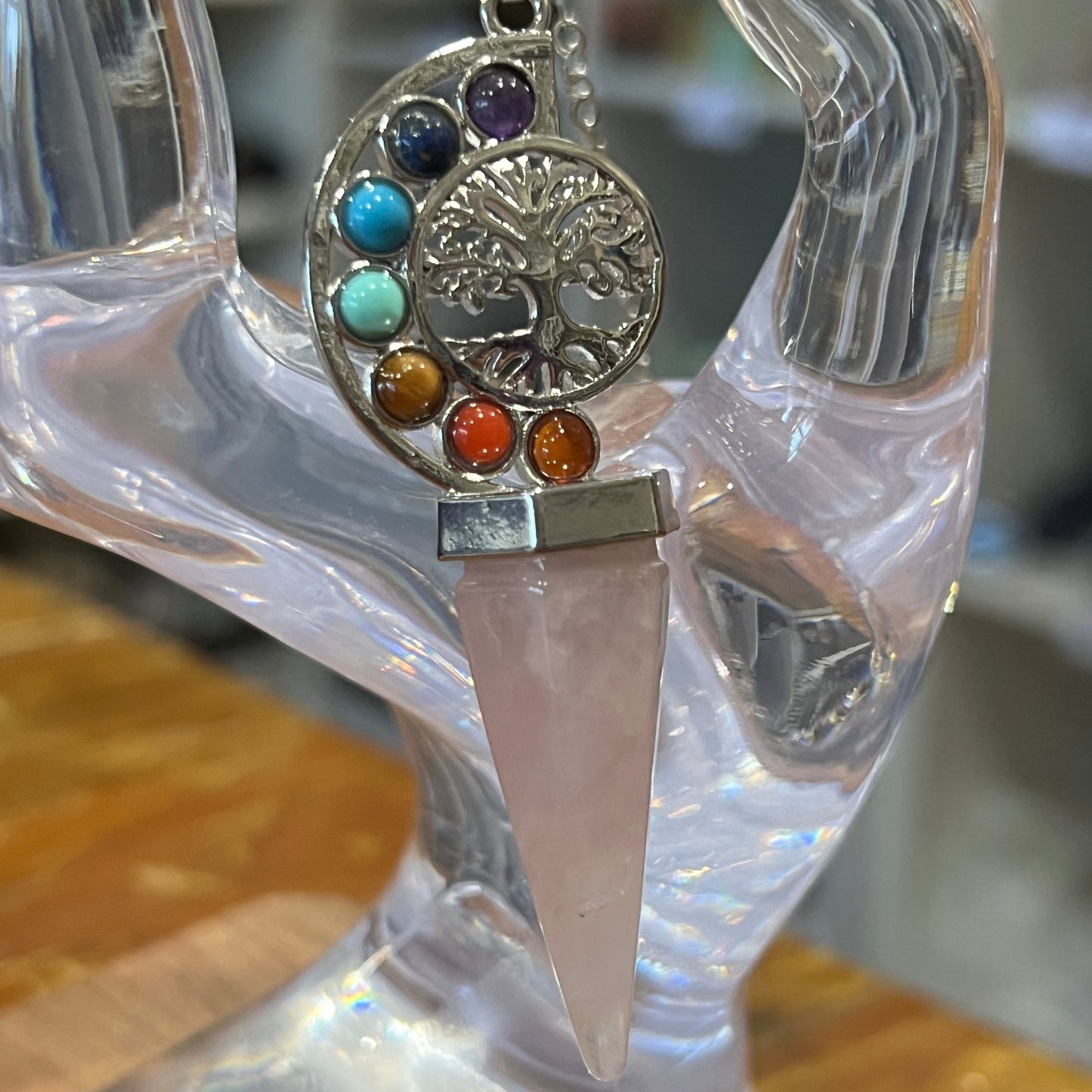 Rose Quartz Pendulum