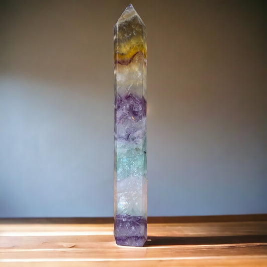 Fluorite Tower | 734g