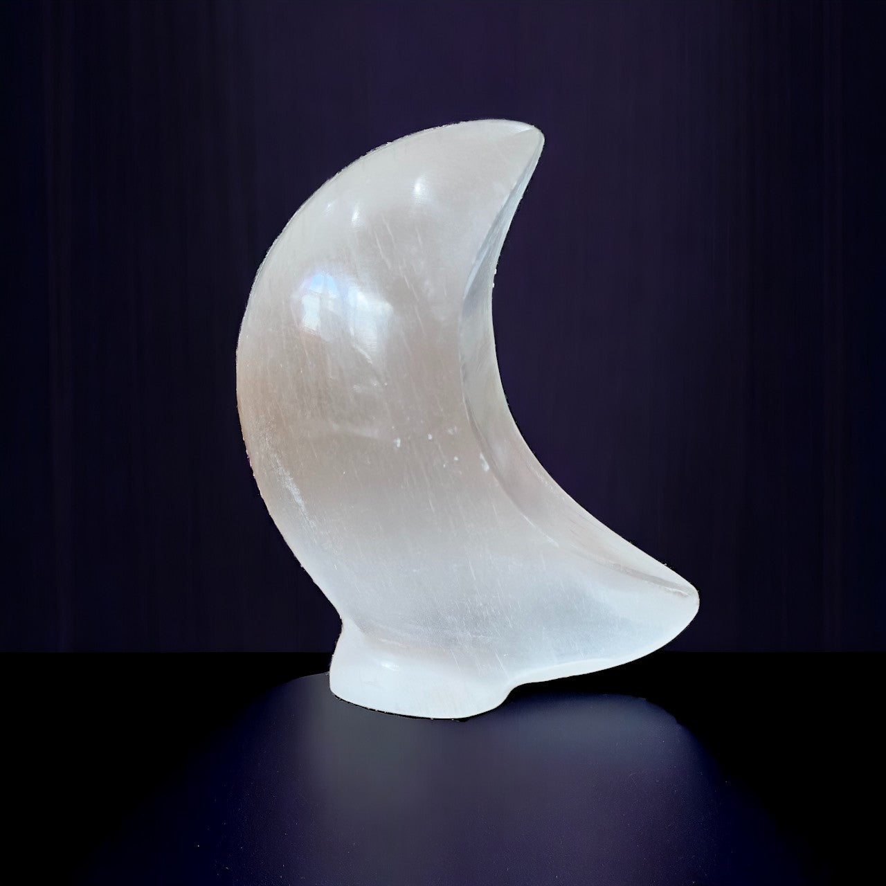 Selenite Standing Moon