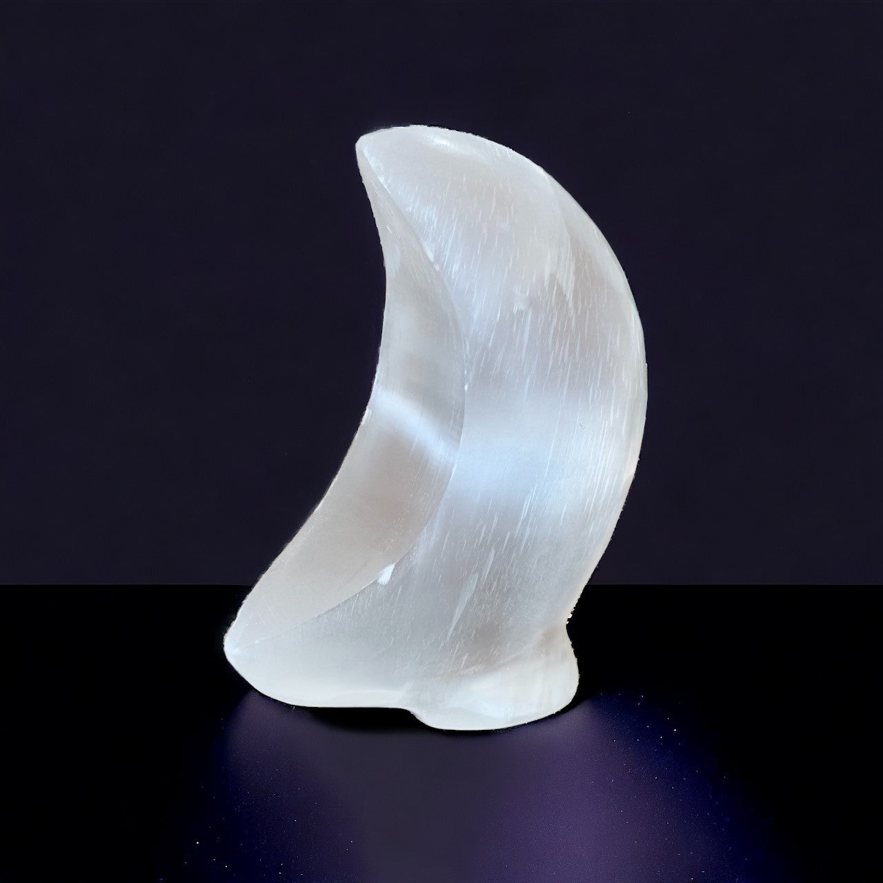 Selenite Standing Moon