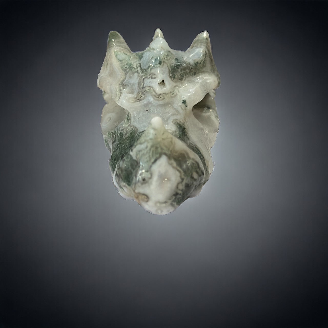 Moss Agate Dragonhead | 279g