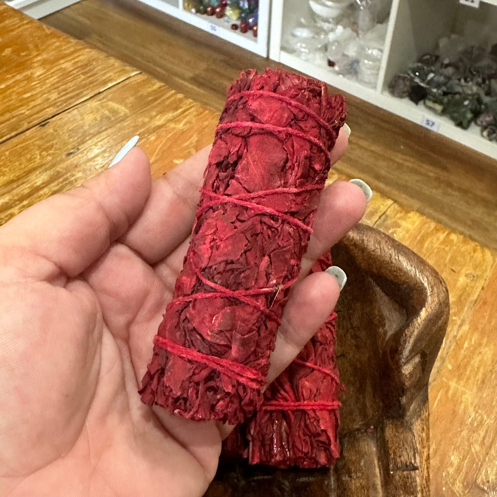 Smudging Stick - Dragons Blood Sage Small