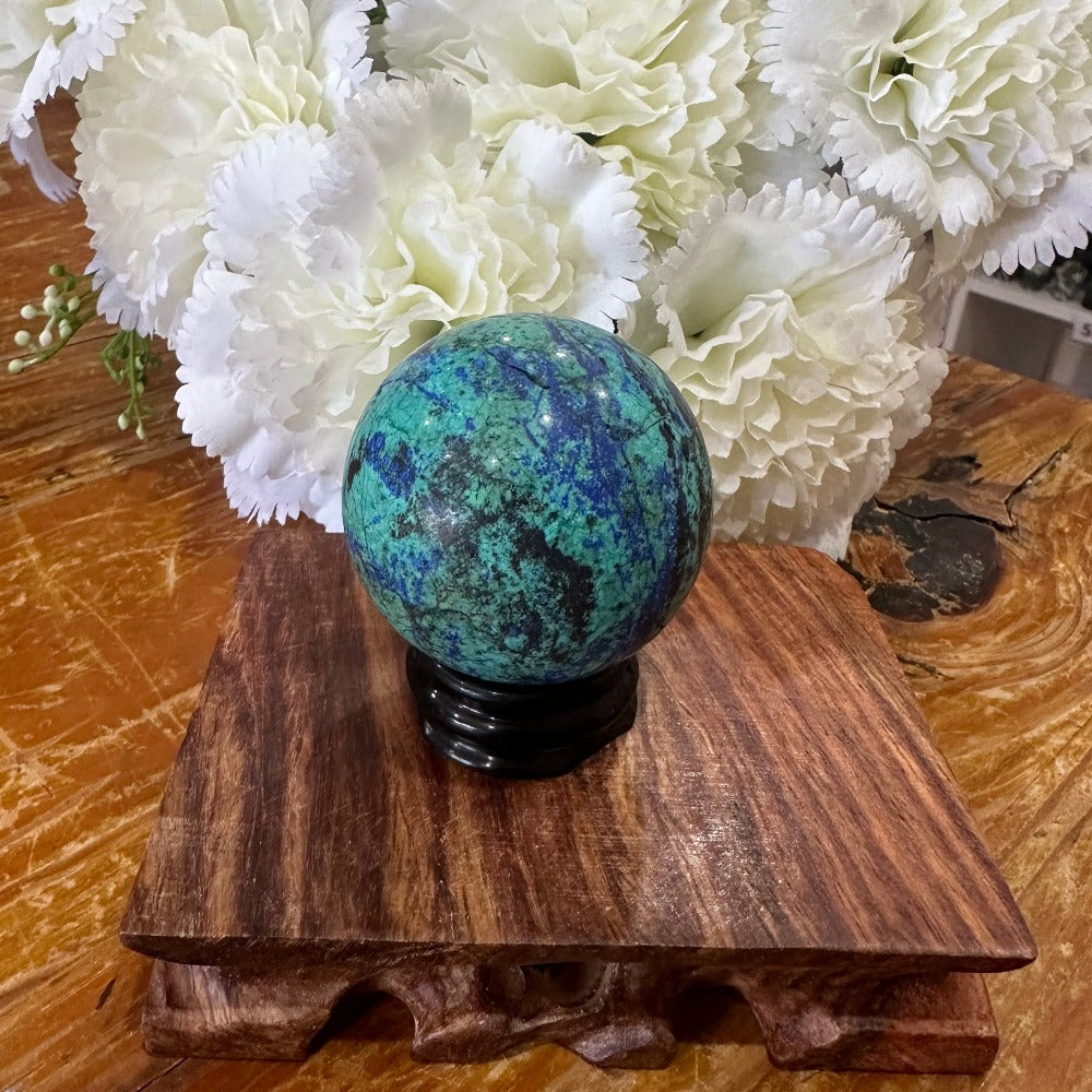 Azurite & Malachite Sphere | 113g