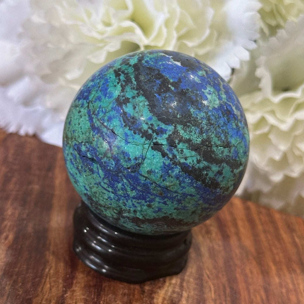 Azurite & Malachite Sphere | 113g