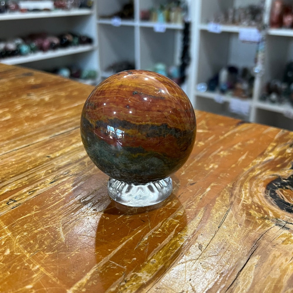 Ocean Jasper Sphere