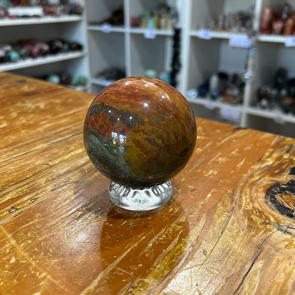 Ocean Jasper Sphere