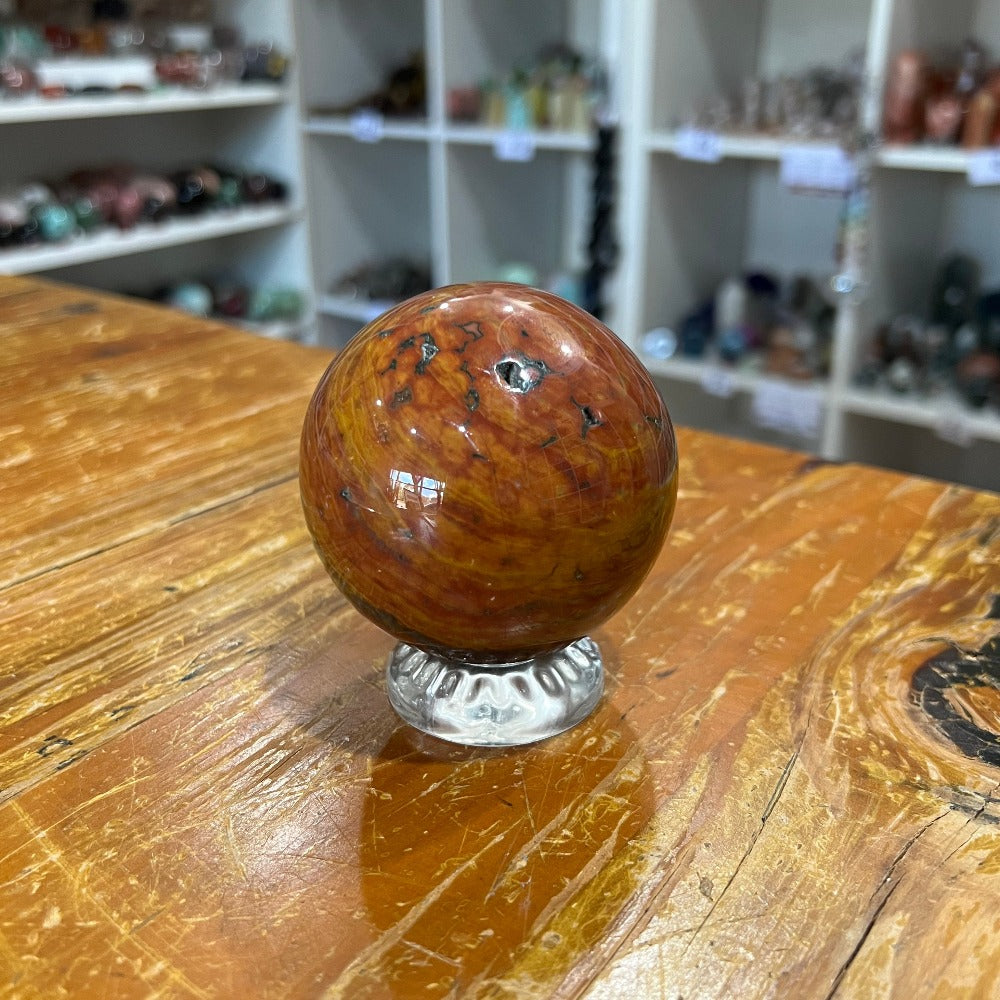 Ocean Jasper Sphere