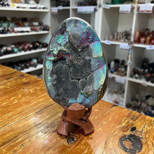 Aura Septarian Egg (Dragon Egg)