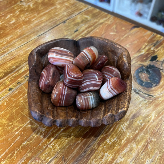 Tumbles | Banded Agate