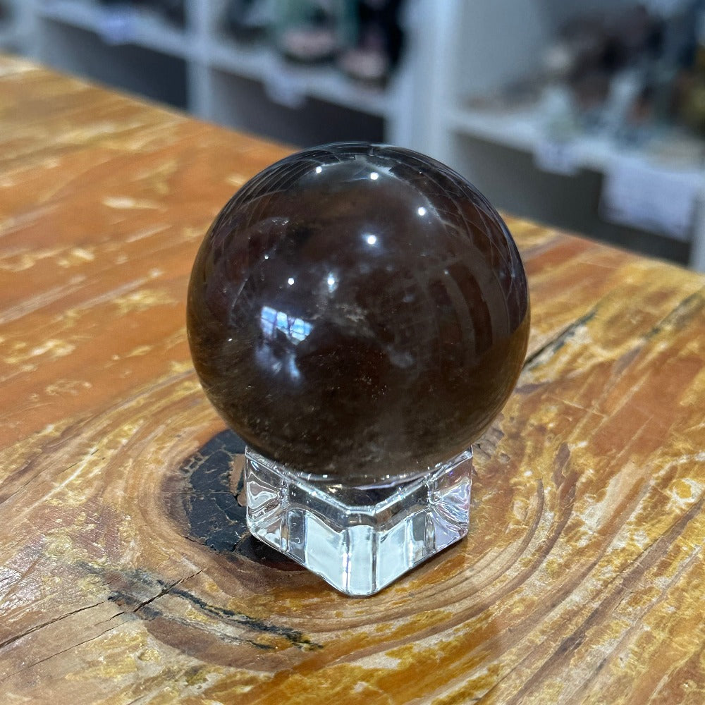 Smoky Quartz Sphere