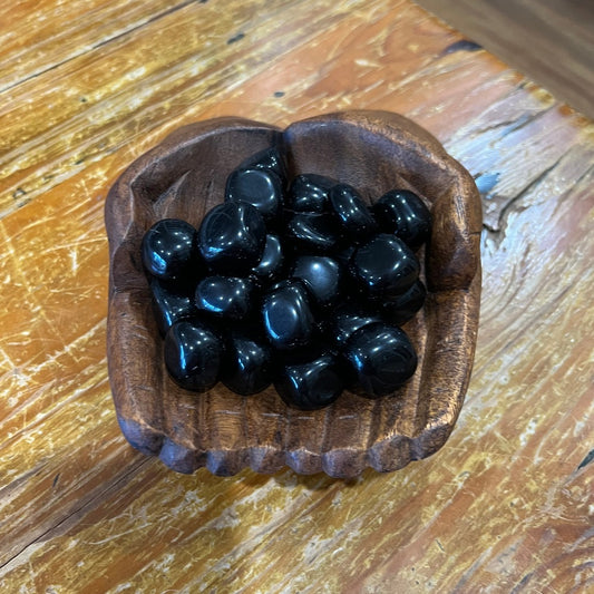 Tumbles | Black Obsidian