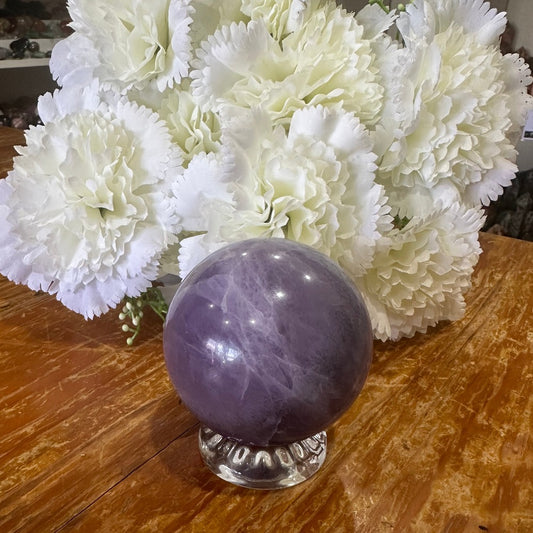 Purple Fluorite Sphere