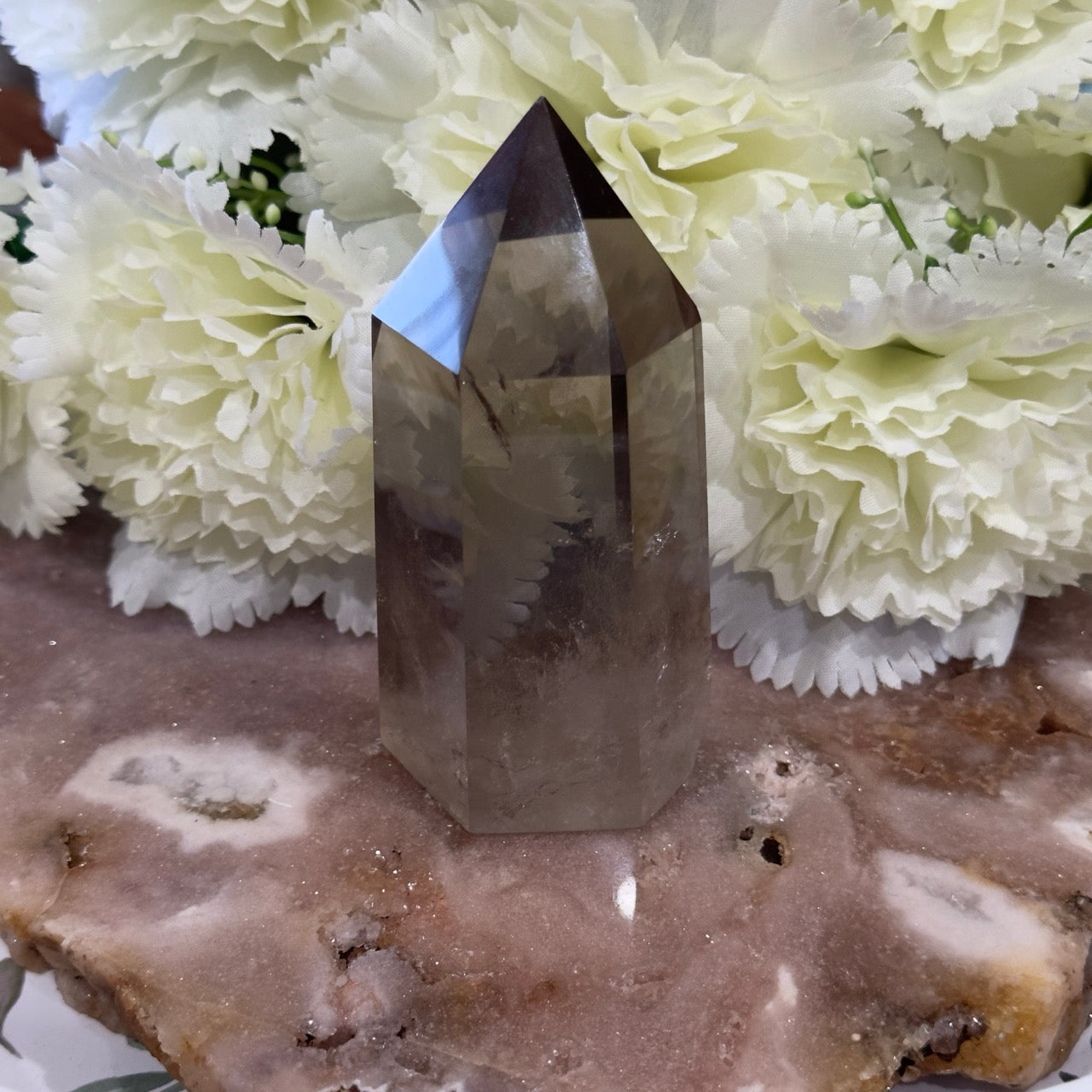 Smoky Quartz Tower