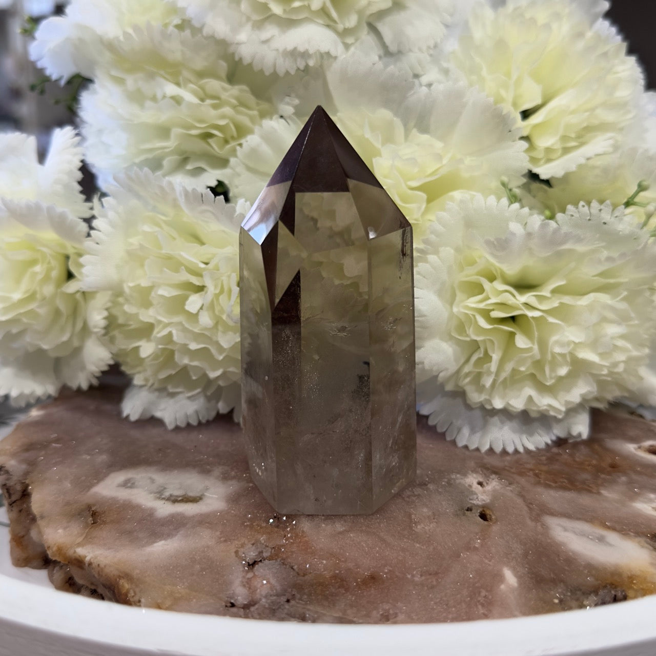 Smoky Quartz Tower