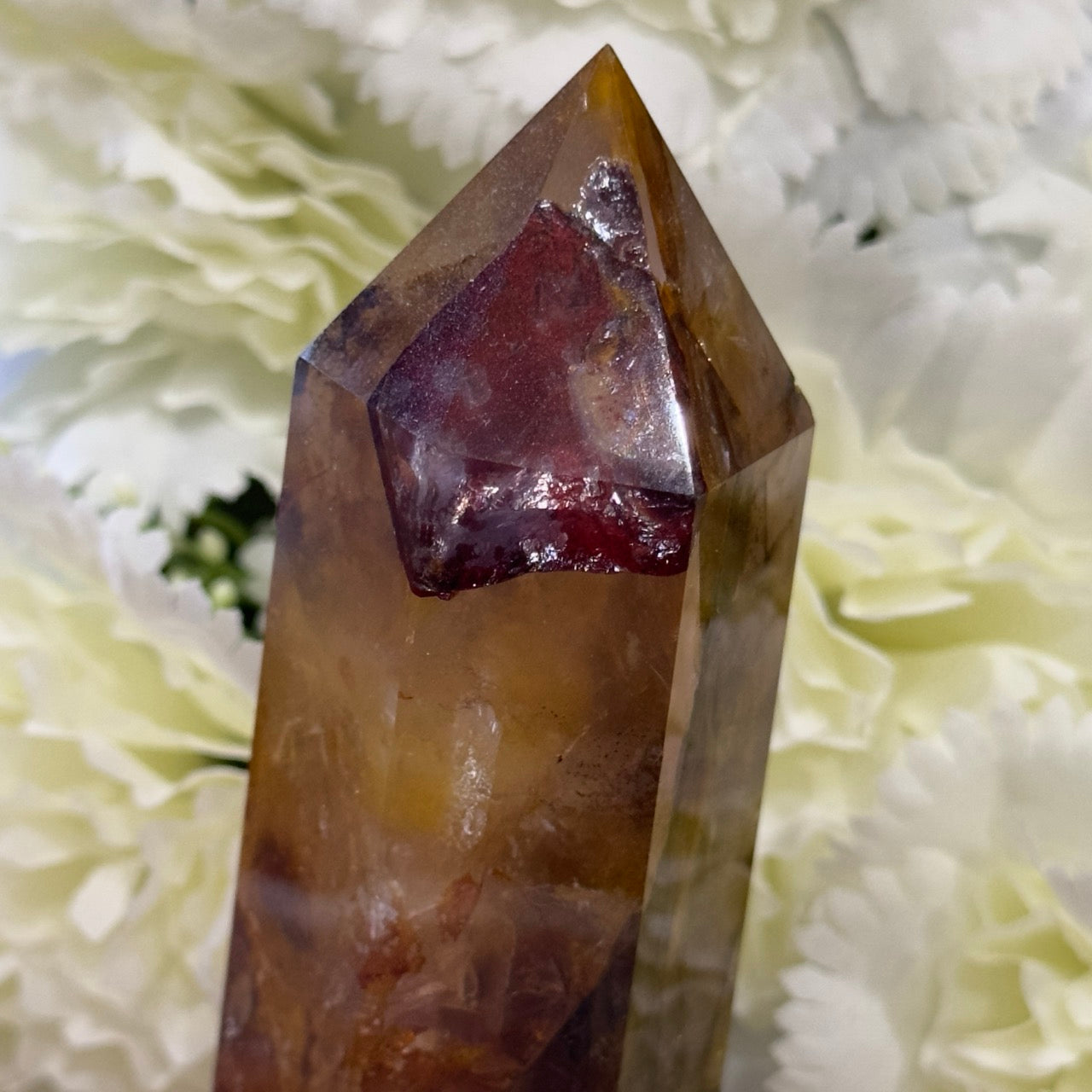 Golden Healer Tower with Fire Quartz