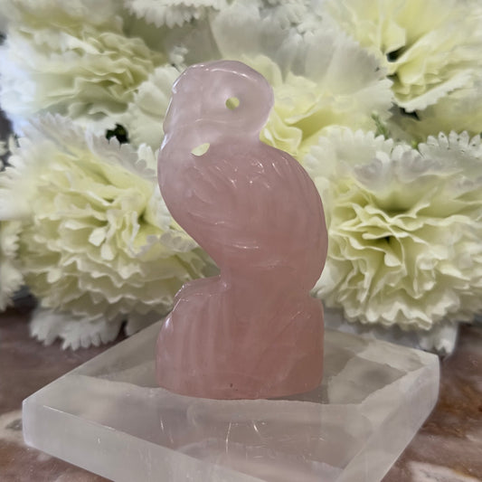 Rose Quartz Flamingo