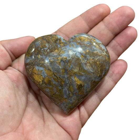 Agate & Jasper Heart