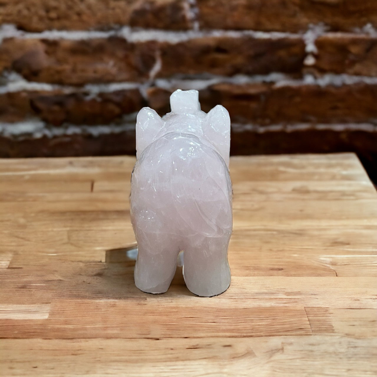 Rose Quartz Elephant | 973g