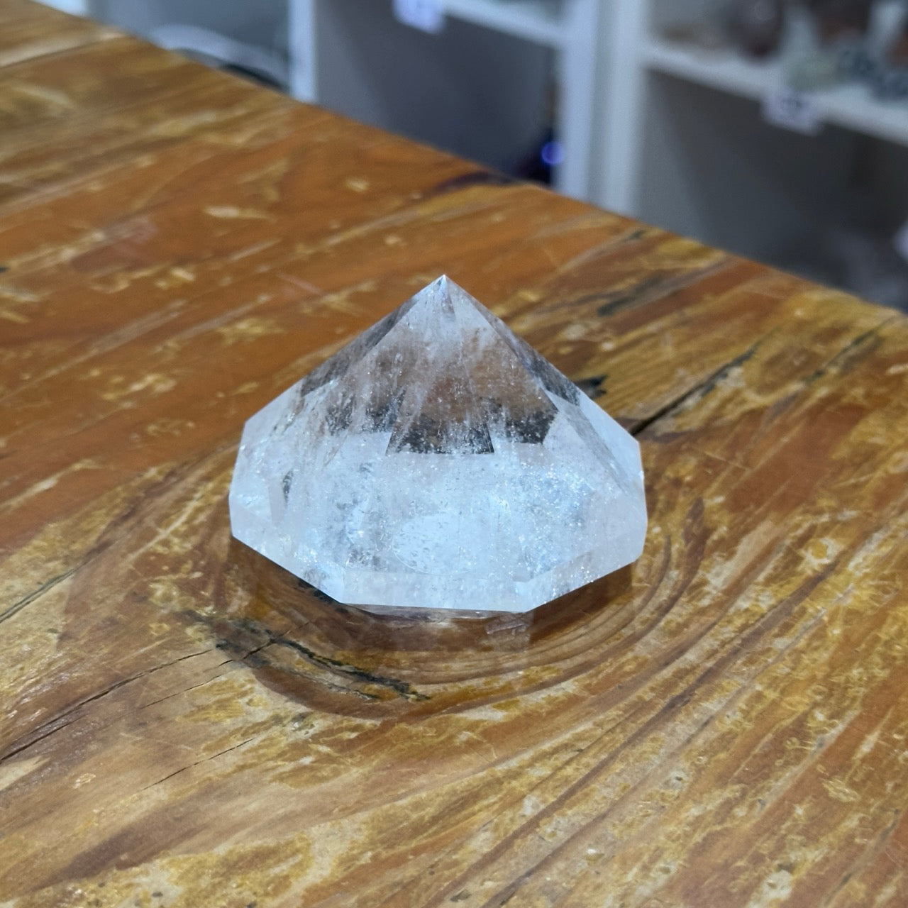 Clear Quartz Diamond Shape