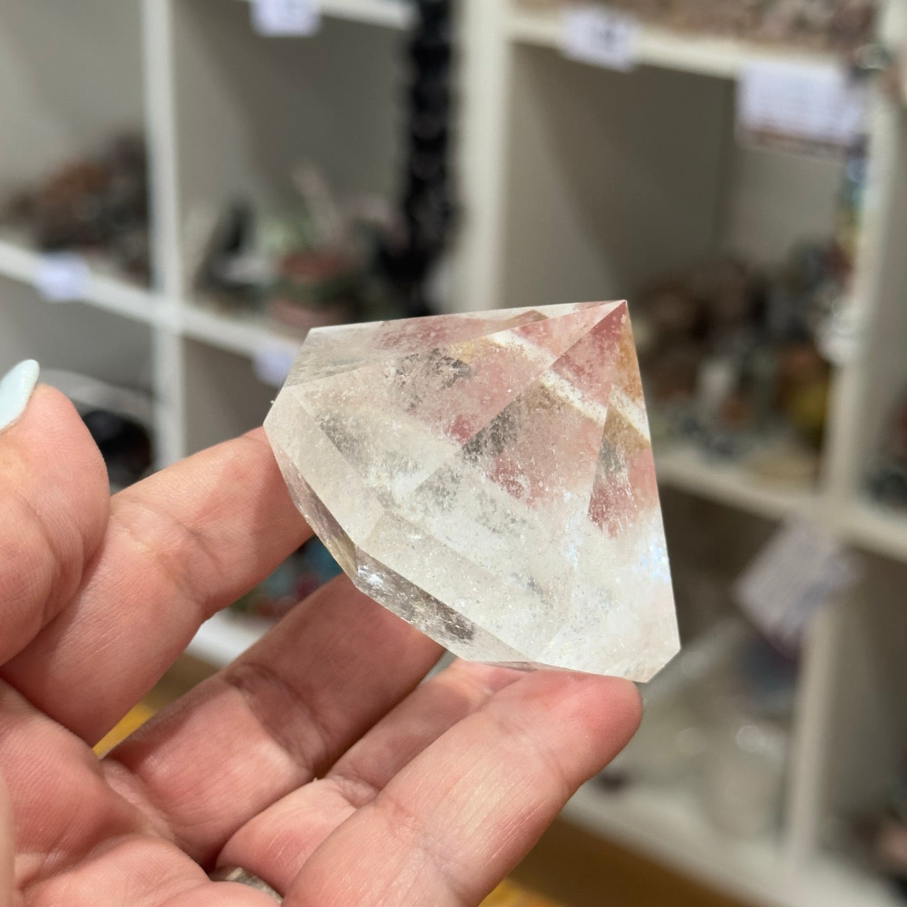 Clear Quartz Diamond Shape