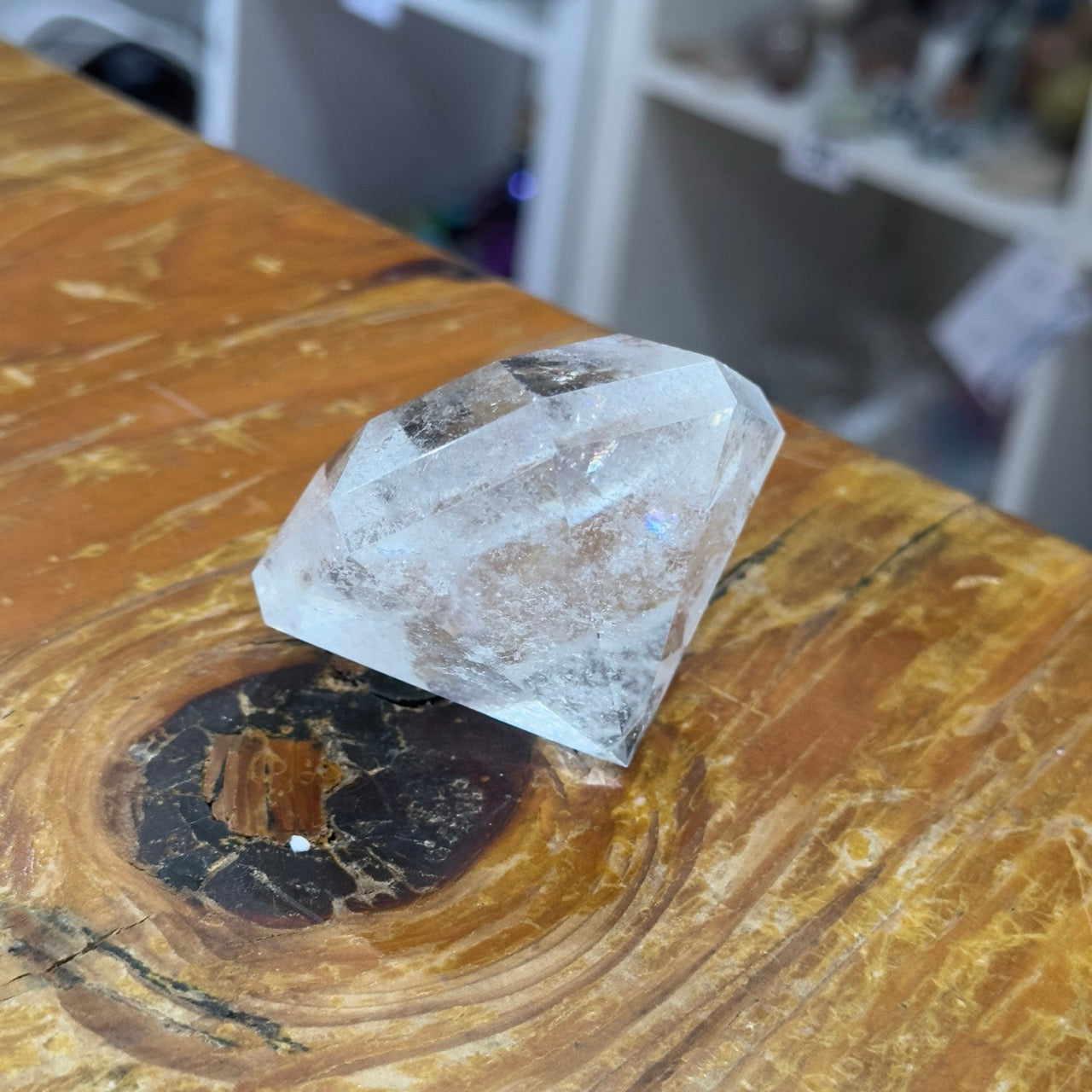 Clear Quartz Diamond Shape