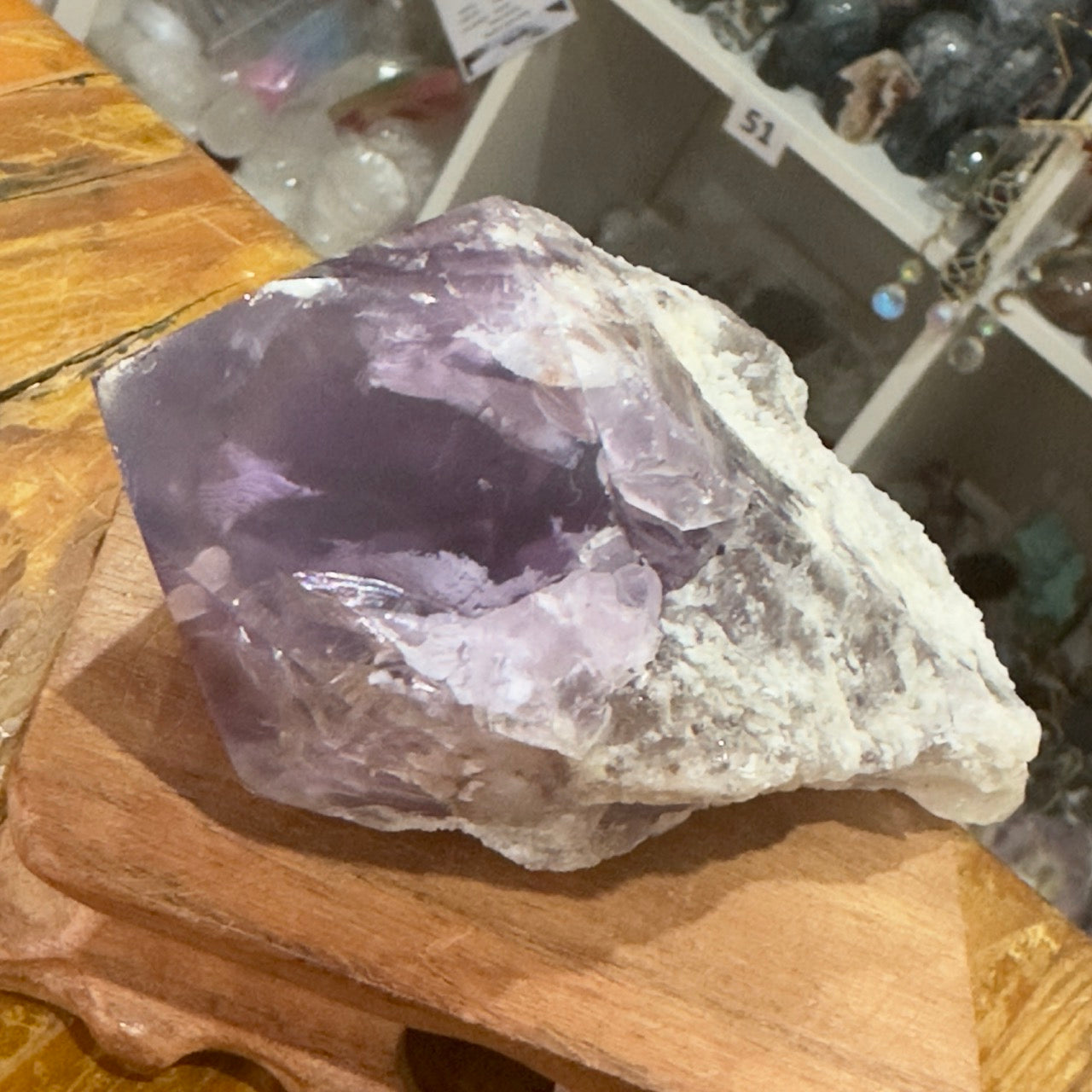 Amethyst Tooth - Raw Wand - Amethyst Root