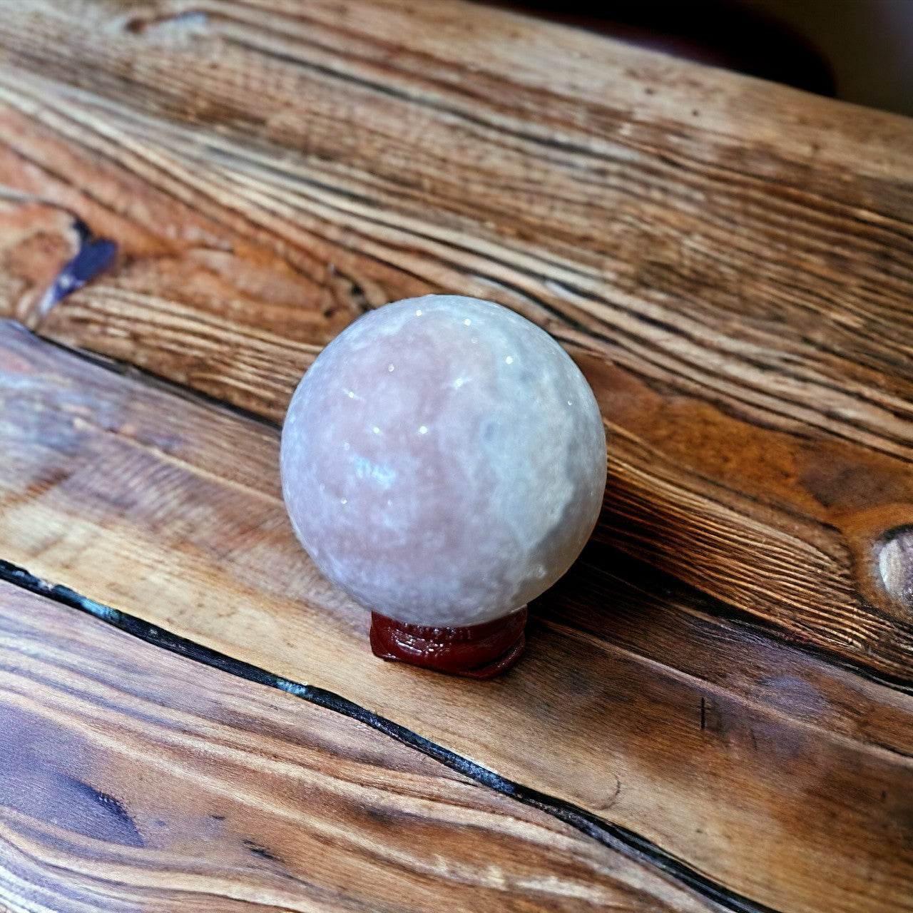 Pink Amethyst Sphere | 256g