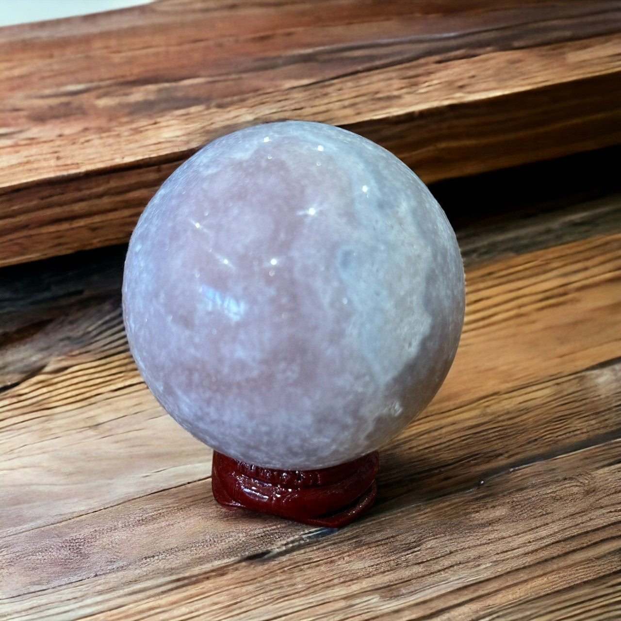 Pink Amethyst Sphere | 256g