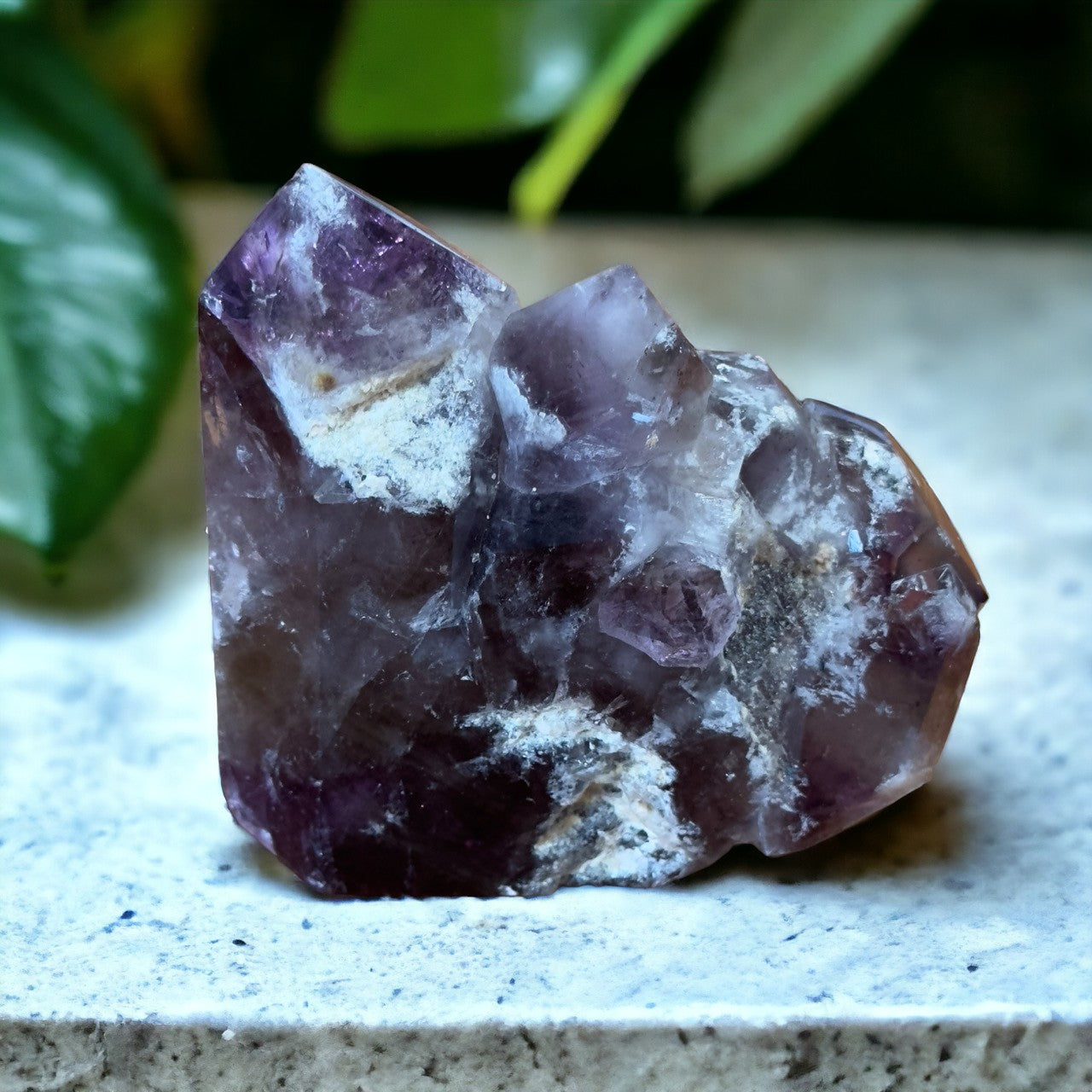 Amethyst & Smokey Quartz Enhydro | 558g