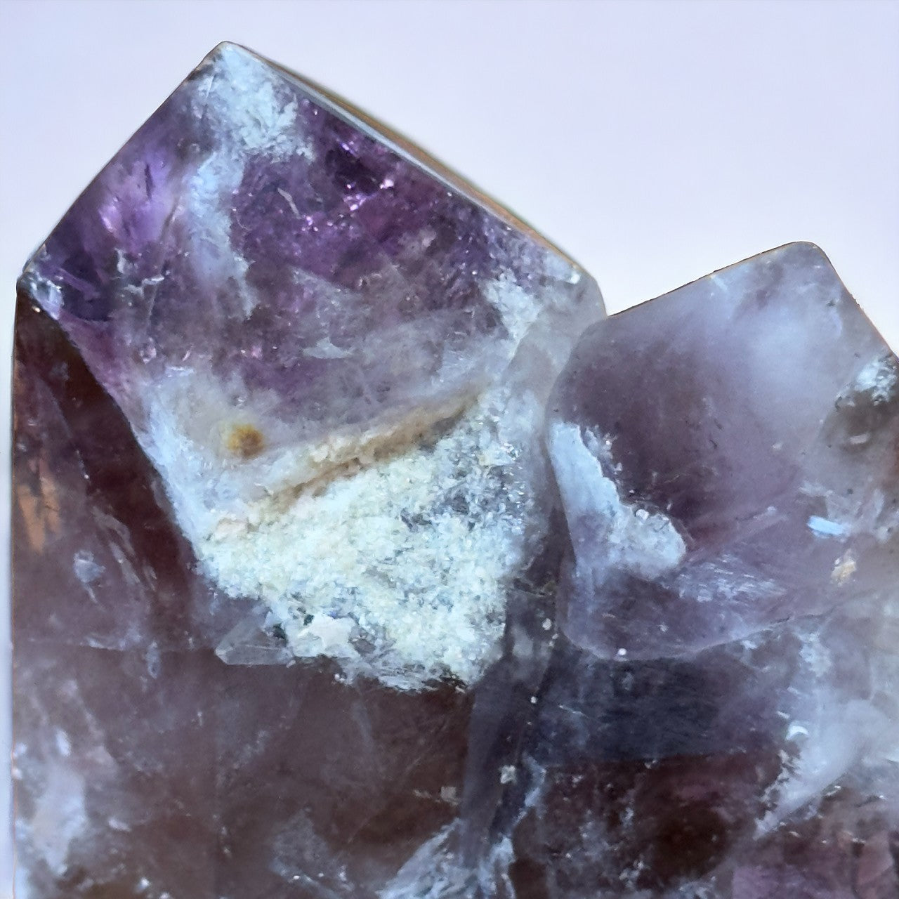 Amethyst & Smokey Quartz Enhydro | 558g