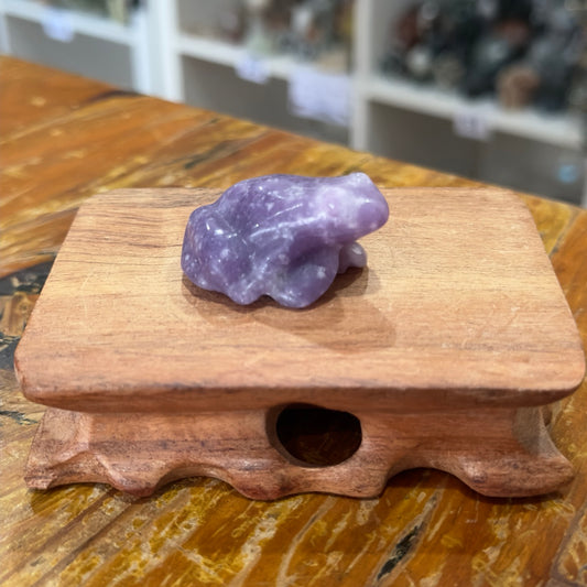 Lepidolite Frog