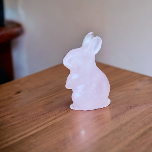 Rose Quartz Bunny