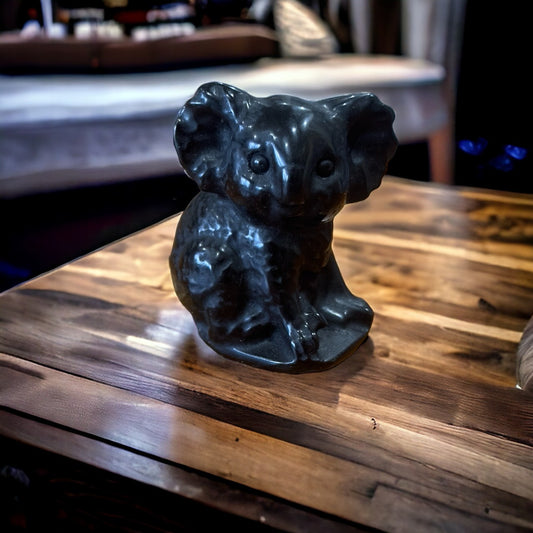 Black Obsidian Koala