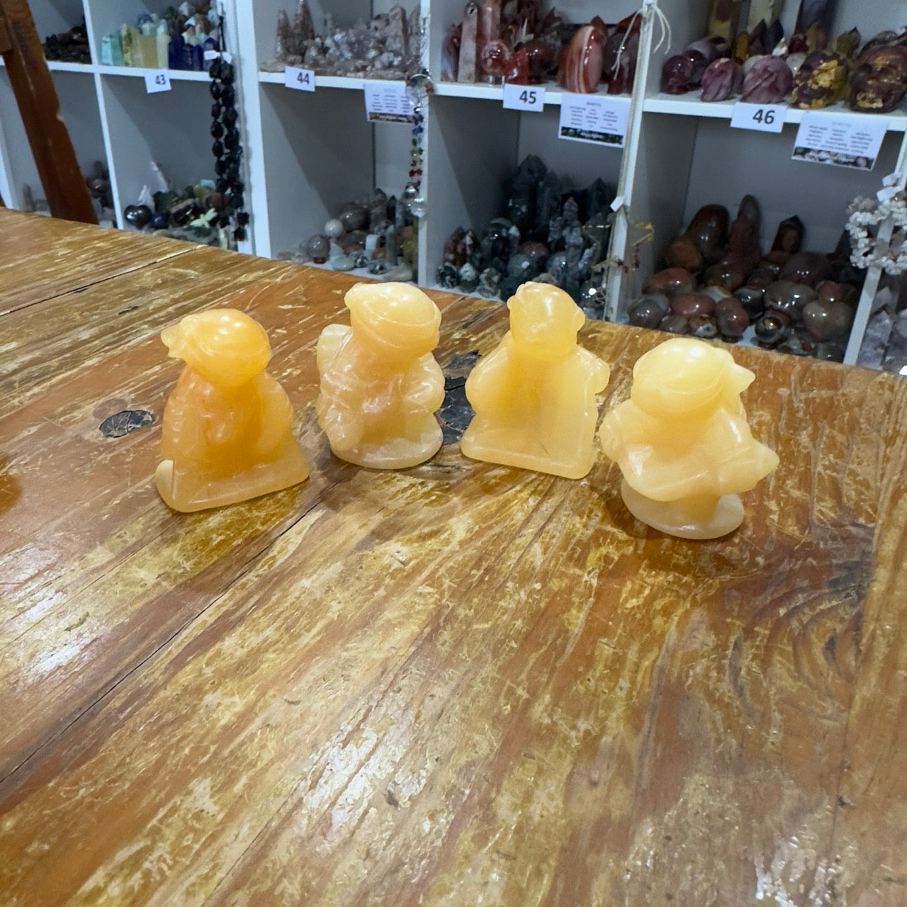 Orange Calcite Teenage Mutant Ninja Turtles Set