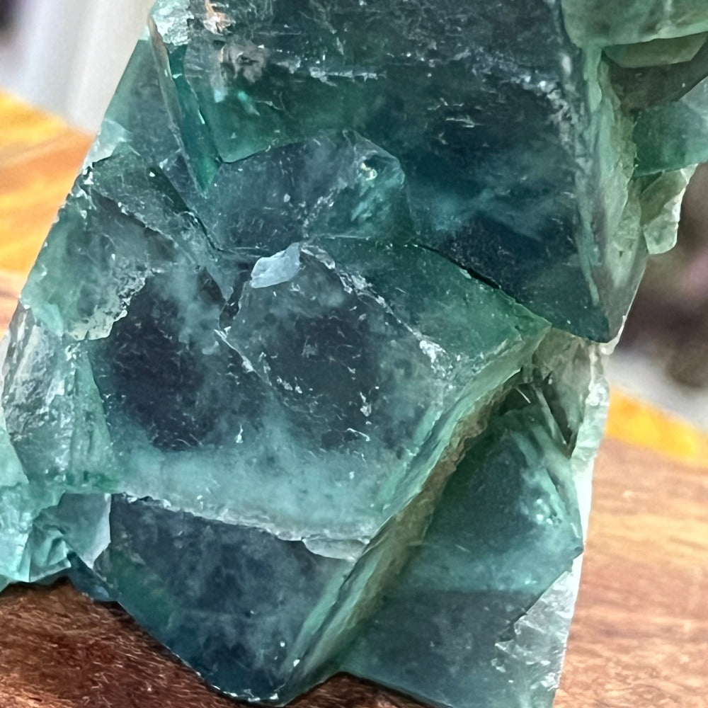 Fluorite Specimen Tower - Green