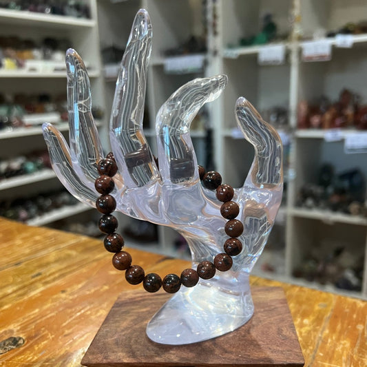 Mahogany Obsidian Bracelet - 8mm