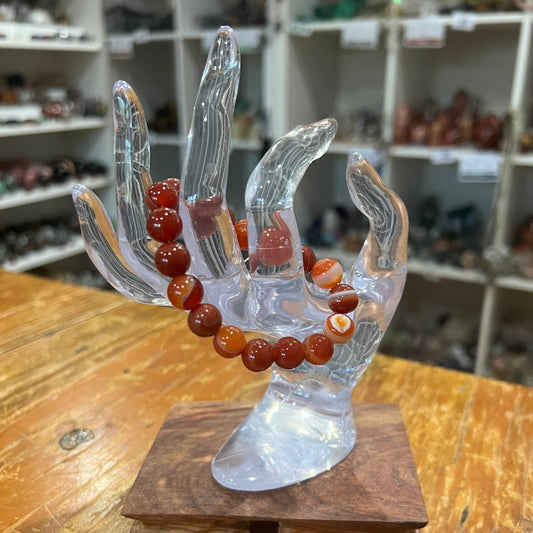 Carnelian Bracelet - 10mm