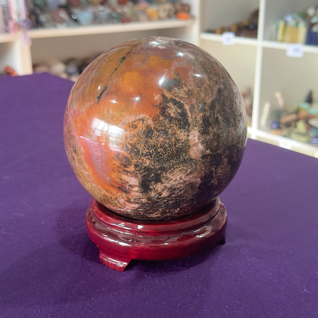 Ocean Jasper Sphere | 3.46kg