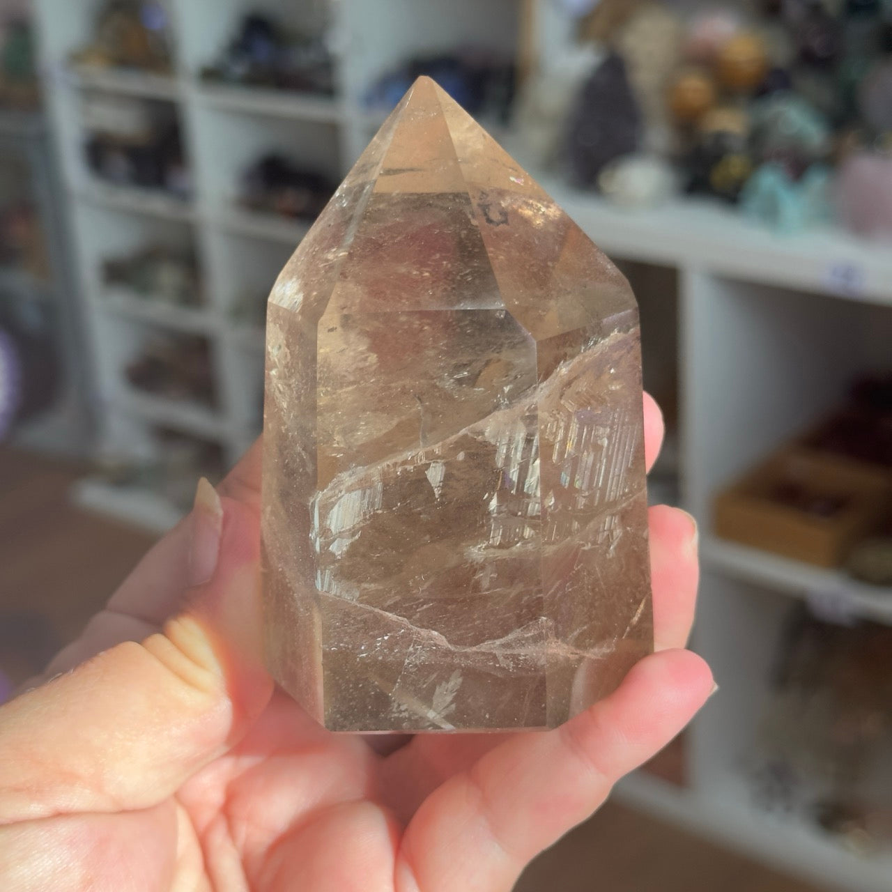 Smokey Quartz Chunky Tower