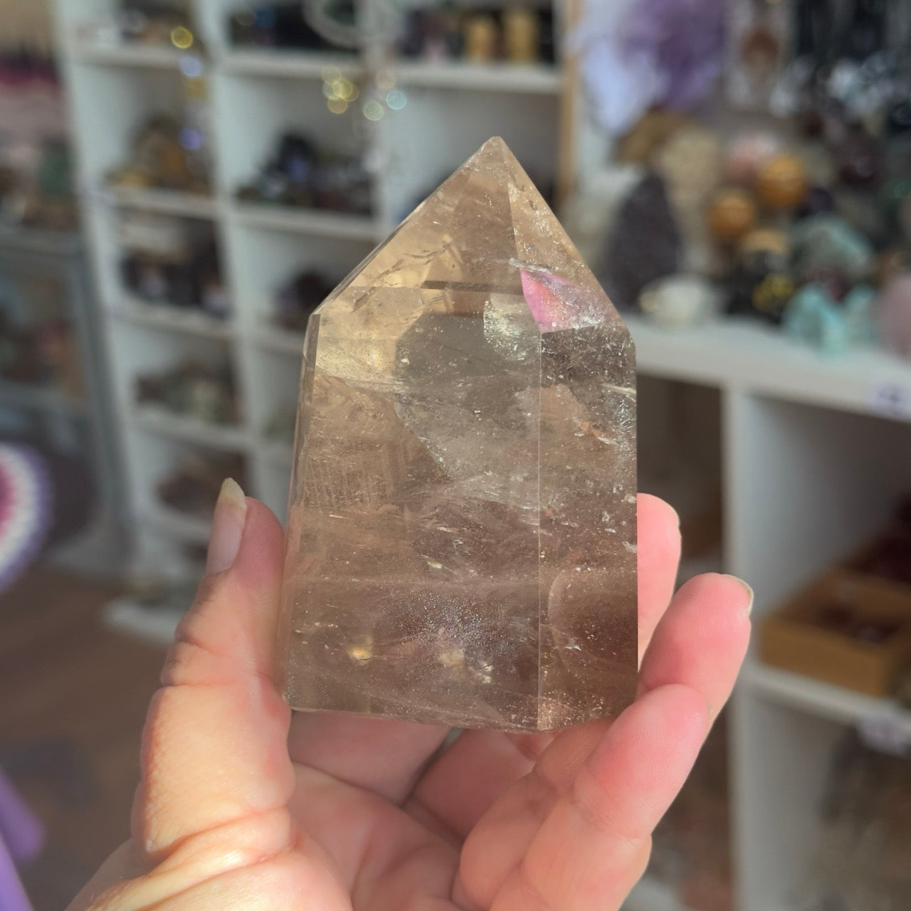 Smokey Quartz Chunky Tower