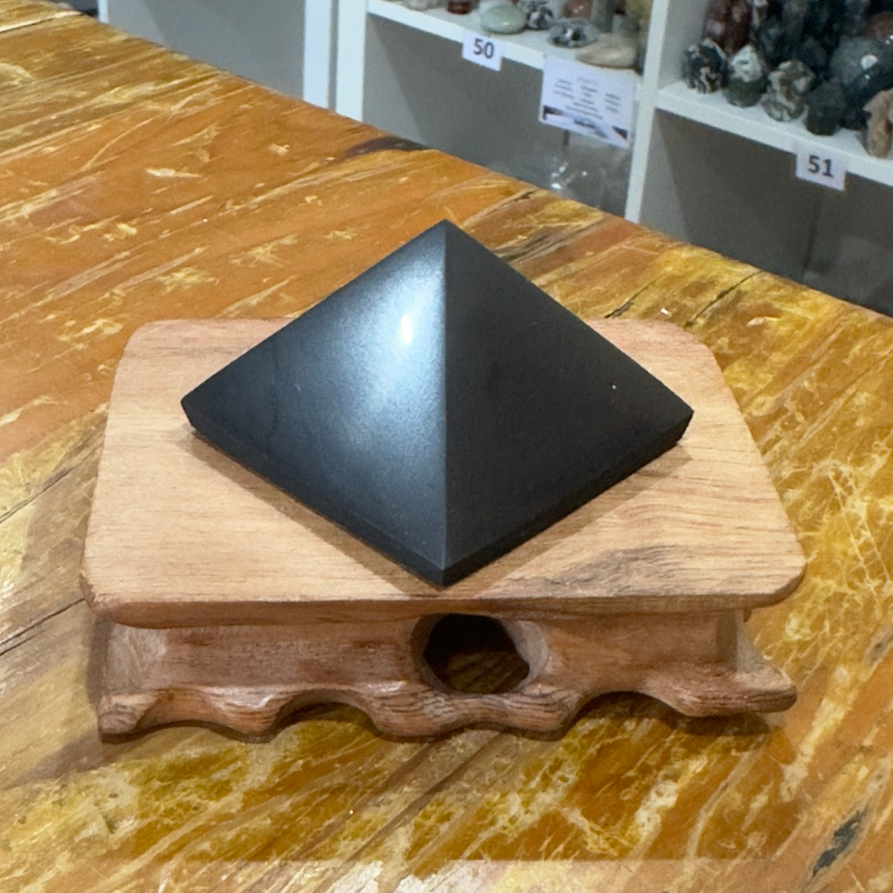 Shungite Pyramid - Medium